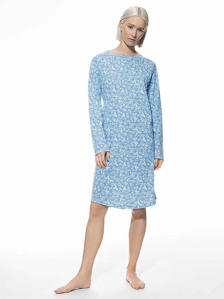 MEY | Camicia da notte - Sleepshirt | Blu chiaro