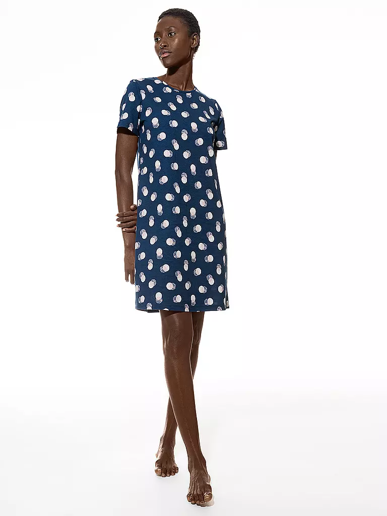 MEY | Camicia da notte - Sleepshirt | Blu scuro