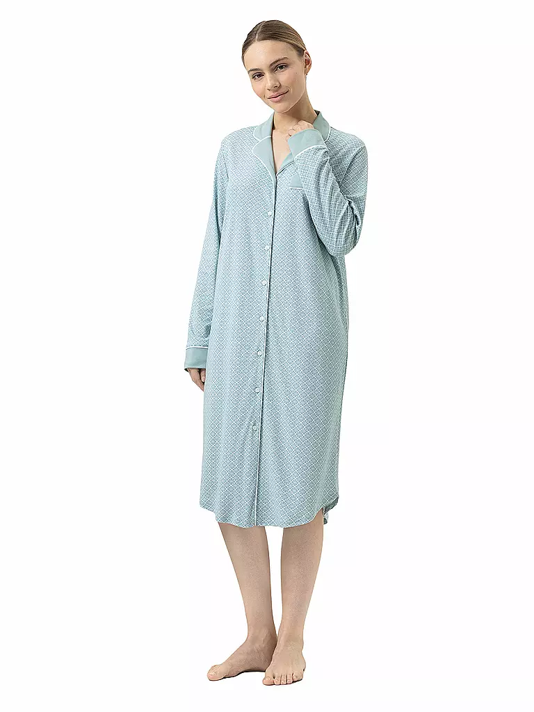 MEY | Camicia da notte FINEST DREAMS | Blu chiaro