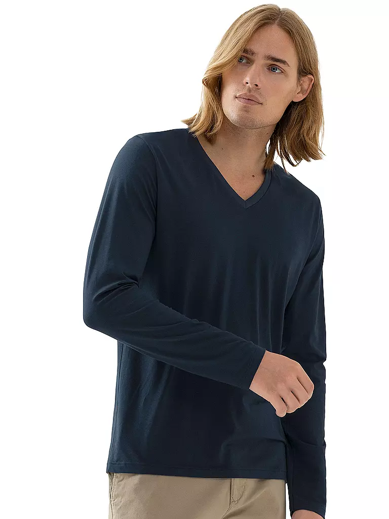 MEY | Camicia da pigiama | Blu