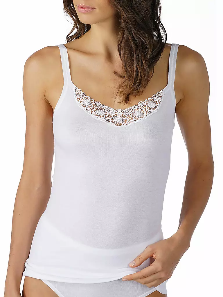 MEY | Canotta - Top | Bianco