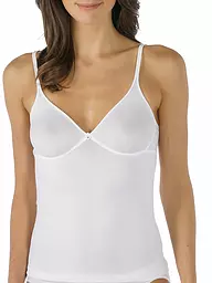 MEY | Canotta con reggiseno EMOTION nero | Bianco
