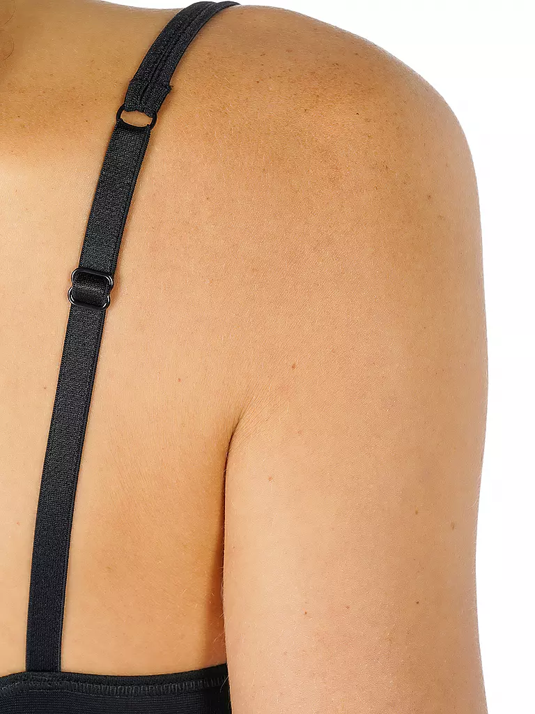 MEY | Canotta con reggiseno EMOTION nero | Nero