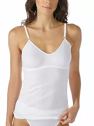 MEY | Canotta con reggiseno NOBLESSE bianca | Bianco
