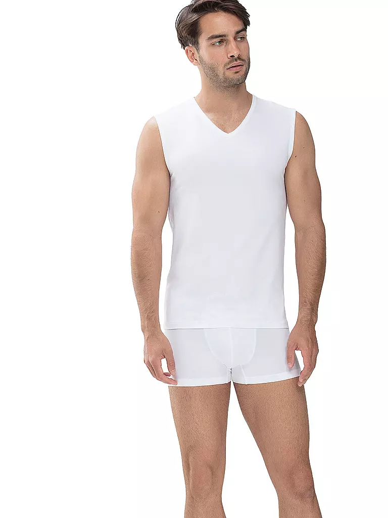 MEY | Canotta DRY COTTON bianca | Bianco