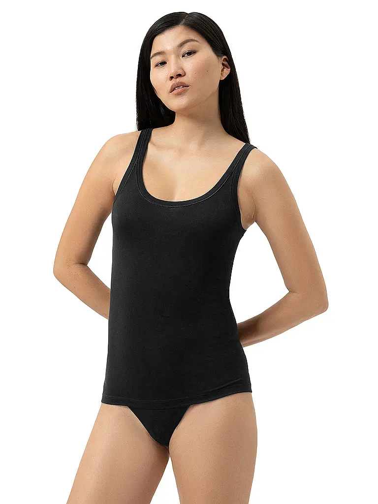 MEY | Canotta MODAL PURE nera | Nero