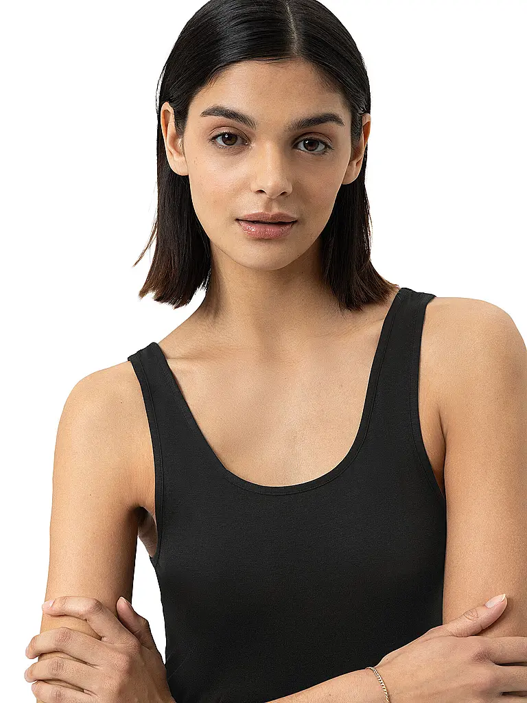 MEY | Canotta MODAL PURE nera | Nero