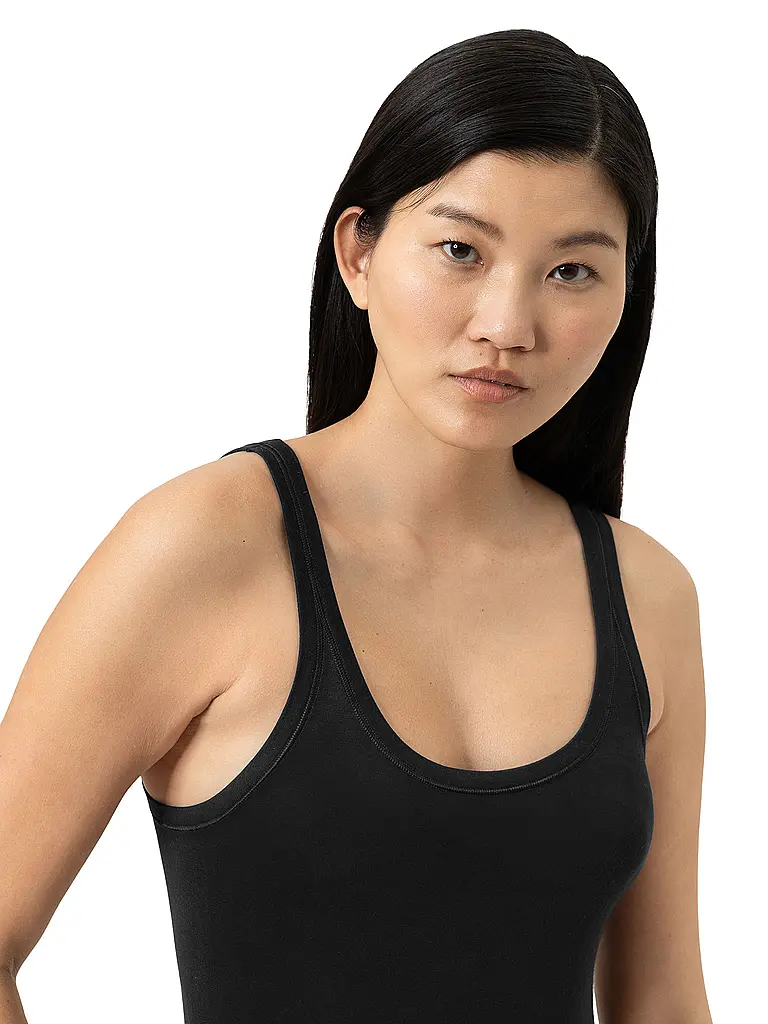 MEY | Canotta MODAL PURE nera | Nero