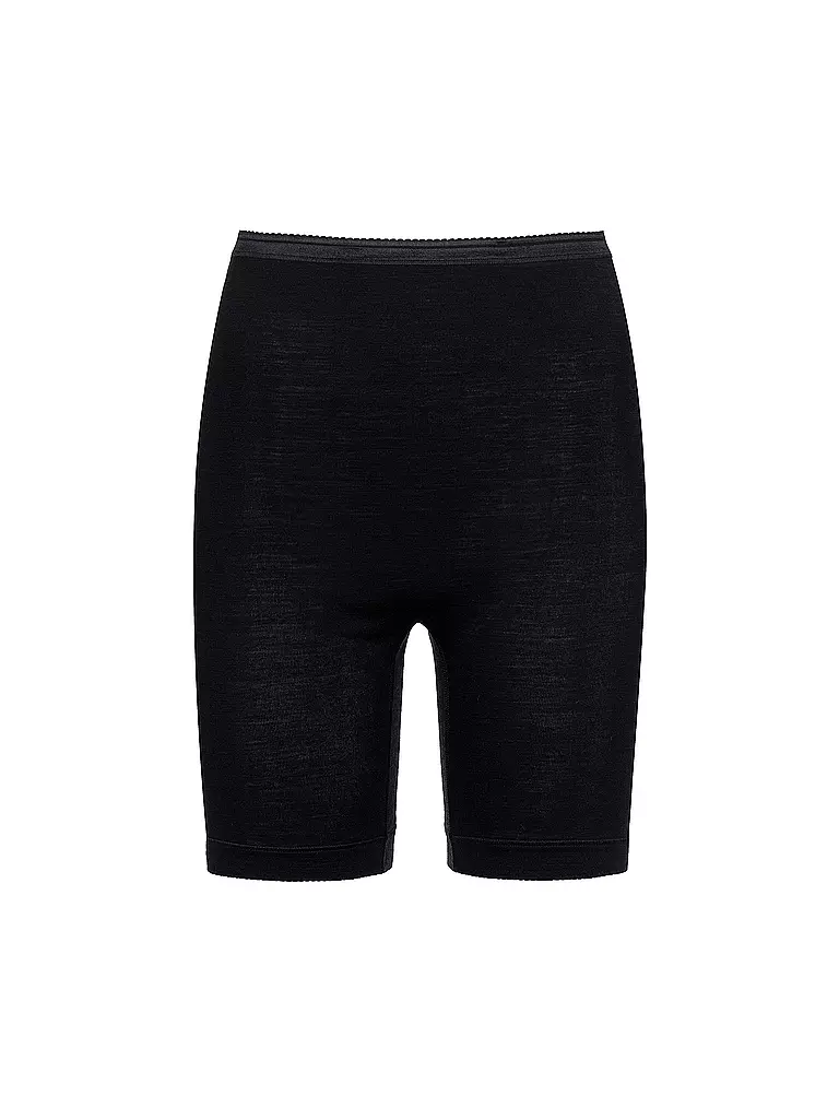 MEY | Culotte con gamba "Exquisite" (Lana/Seta) Nero | Nero
