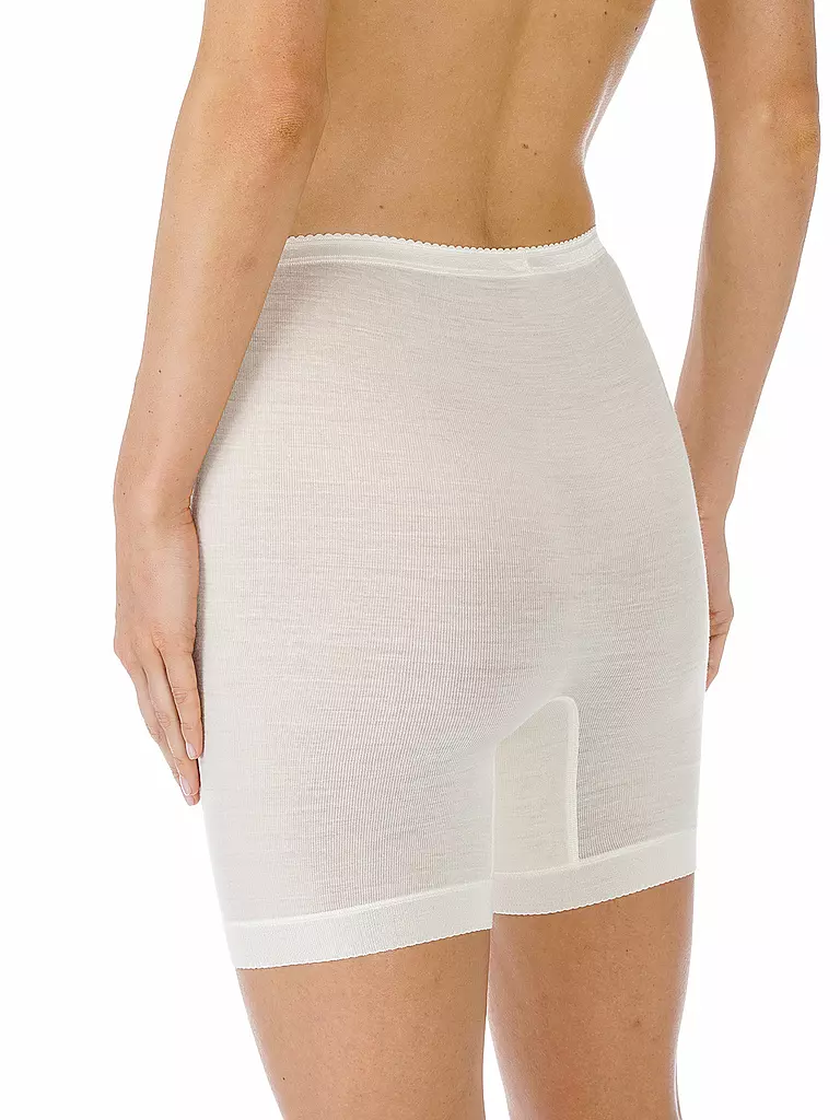 MEY | Culotte con gamba "Exquisite" (Lana/Seta) | Crema