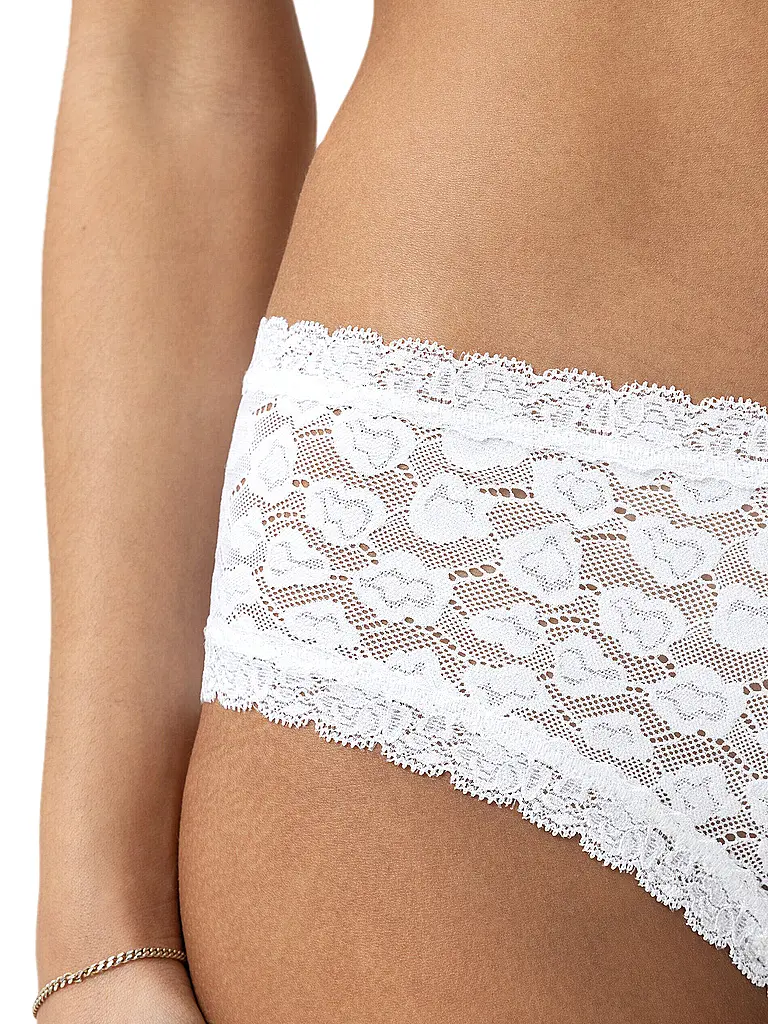 MEY | Hipster SAVAGE LACE bianco | Bianco