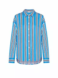 MEY | Langarmshirt CALMING STRIPES | Blu chiaro