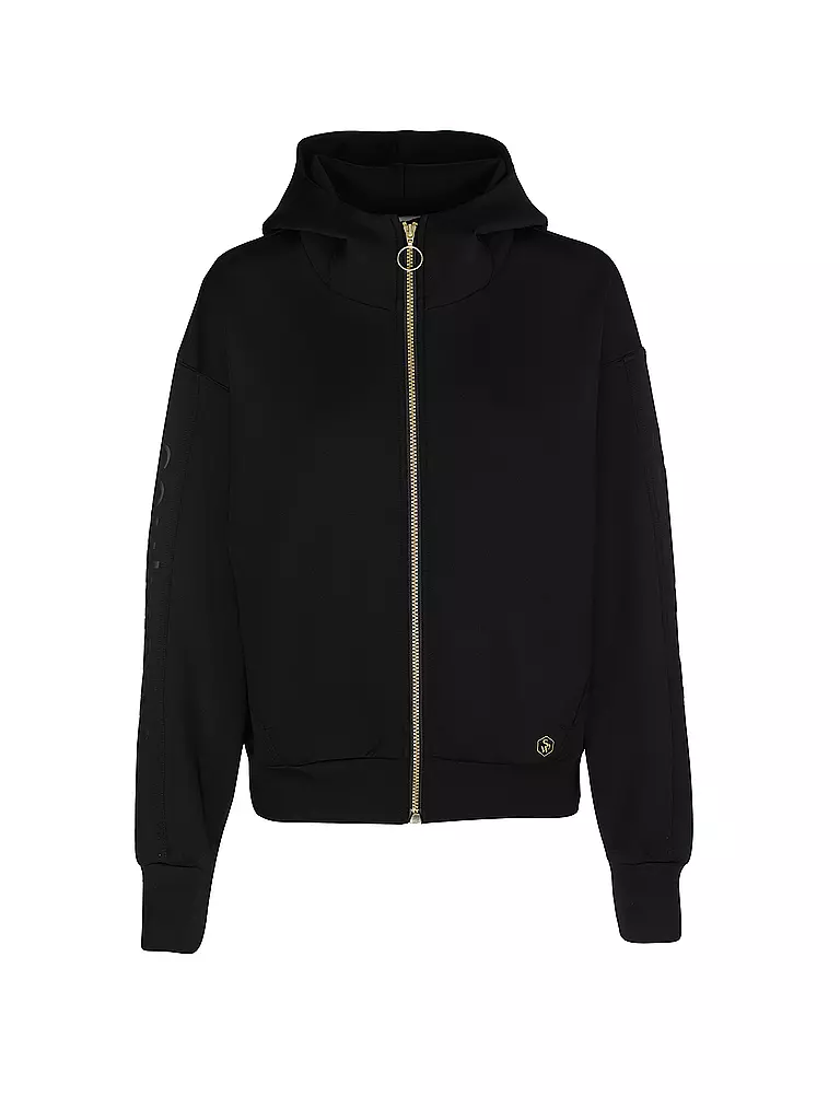 MEY | Loungesweatjacke vestibilità oversize | Nero