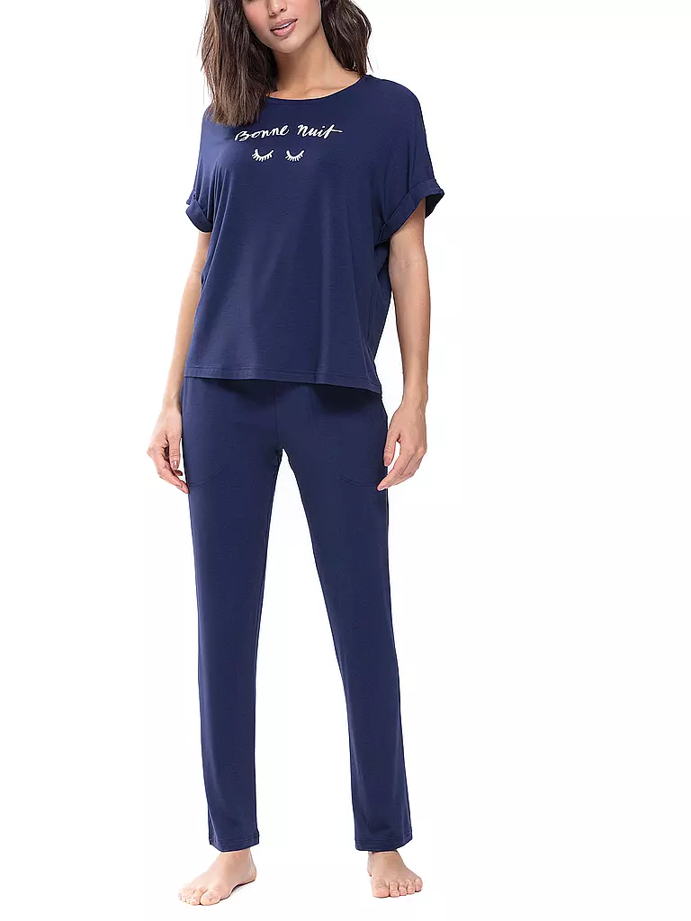 MEY | Loungewear Hose VIVIANA | Blu scuro