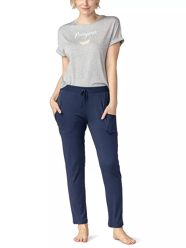 MEY | Loungewear Hose VIVIANA | Blu scuro