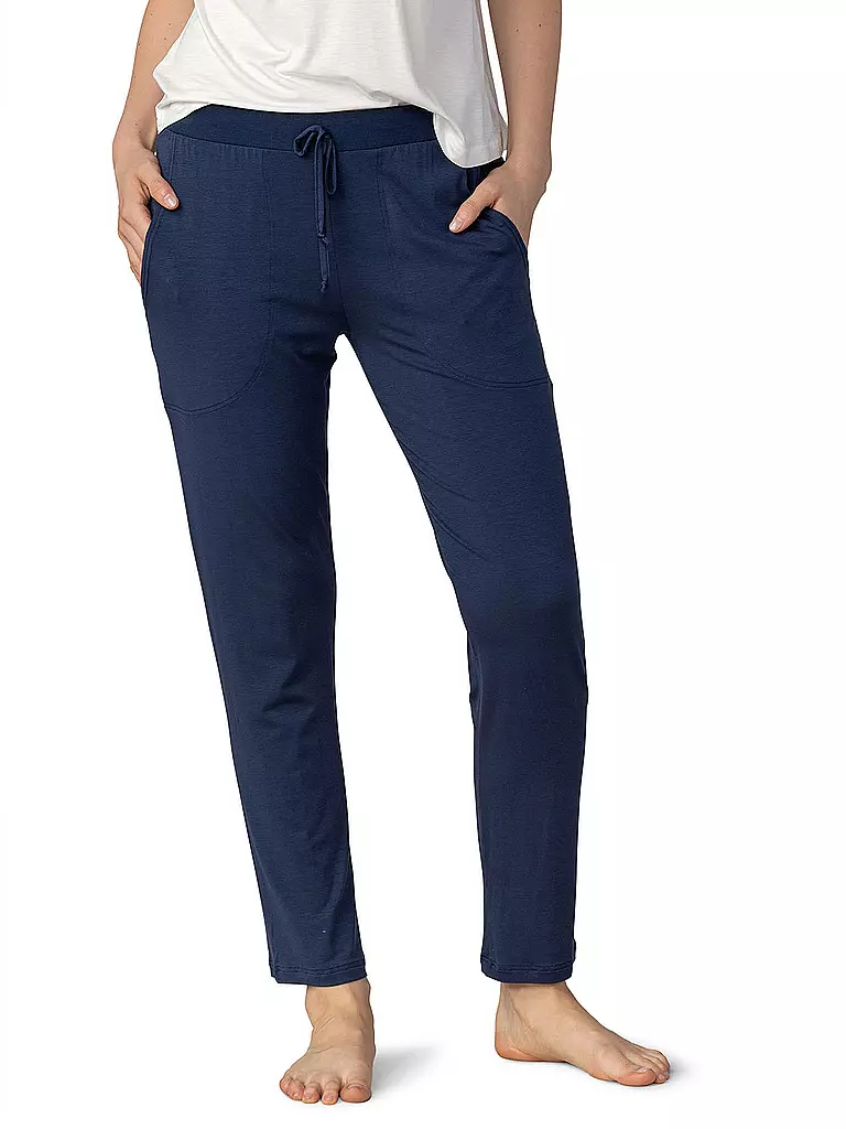 MEY | Loungewear Hose VIVIANA | Blu scuro