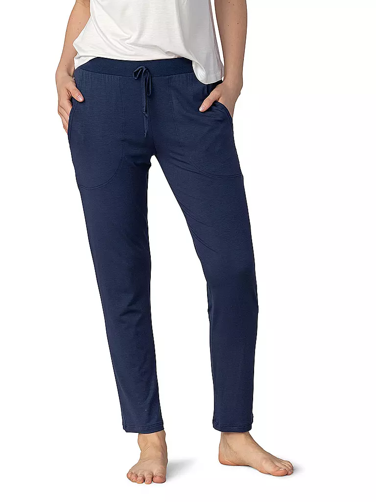 MEY | Loungewear Hose VIVIANA | Blu scuro