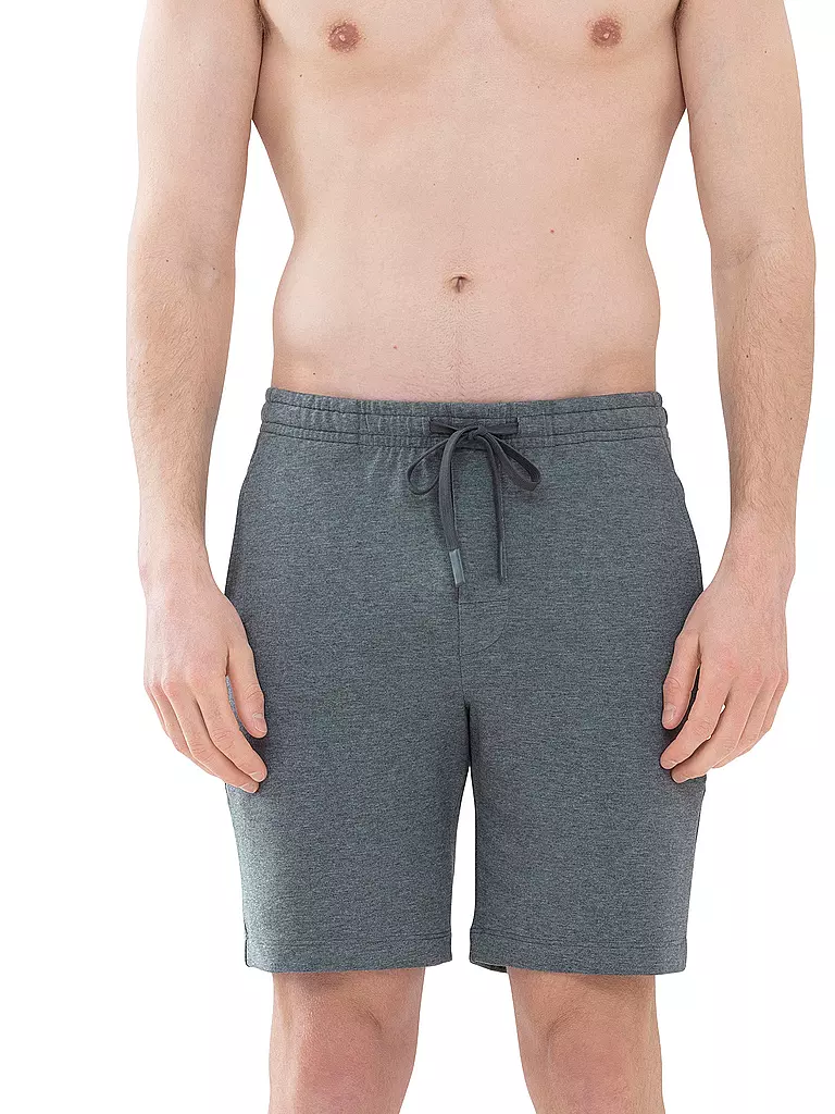 MEY | Loungewear Shorts ENJOY | Grigio chiaro