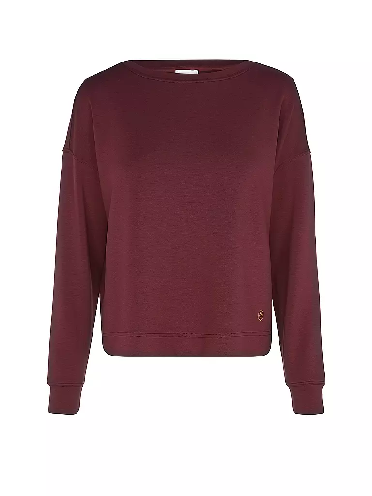 MEY | Loungewear Sweater PURE SOFTNESS | Rosso scuro