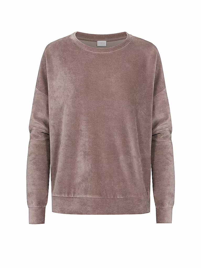 MEY | Loungewear Sweater VELVET DREAM | Marrone chiaro