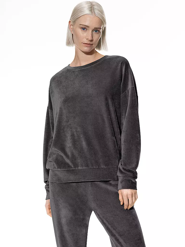 MEY | Loungewear Sweater VELVET DREAM | Grigio