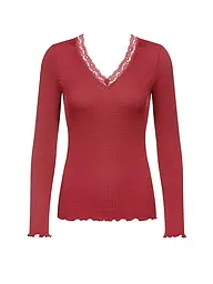 MEY | Maglia a maniche lunghe WOOL EXPRESSIVE | Rosso