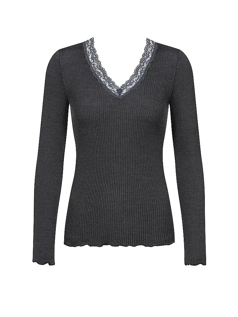MEY | Maglia a maniche lunghe WOOL EXPRESSIVE | Grigio