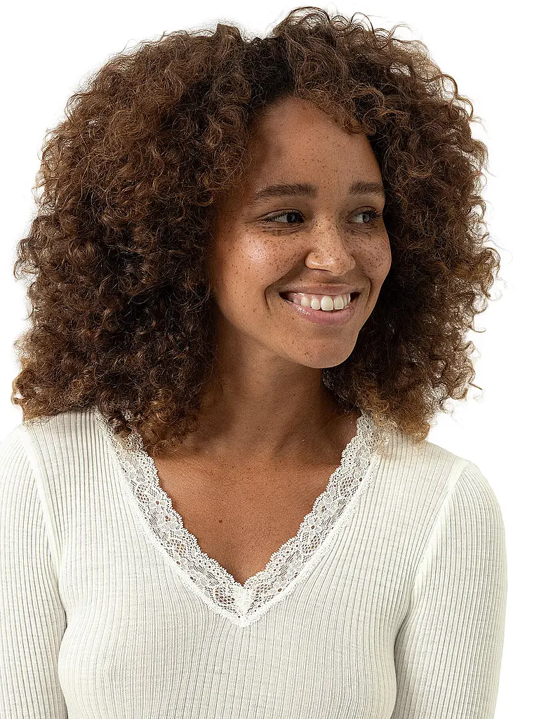 MEY | Maglia a maniche lunghe WOOL EXPRESSIVE | 
