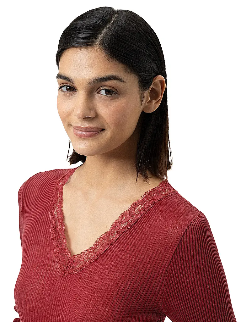 MEY | Maglia a maniche lunghe WOOL EXPRESSIVE | 