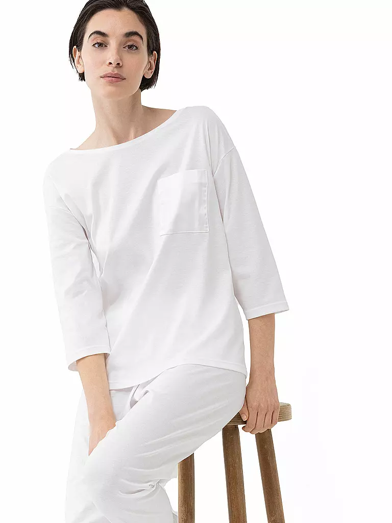MEY | Maglia da pigiama | Bianco
