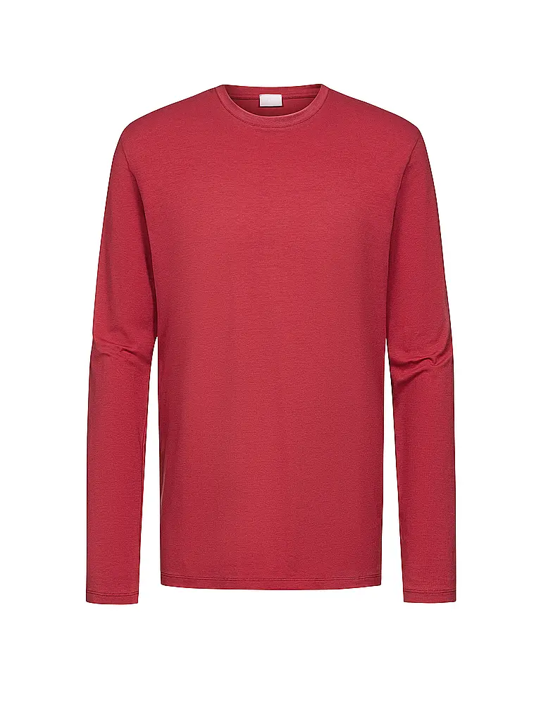 MEY | Maglietta da pigiama a maniche lunghe RELAX gala red | Rosso
