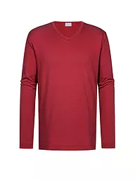 MEY | Maglietta a maniche lunghe da pigiama | Rosso