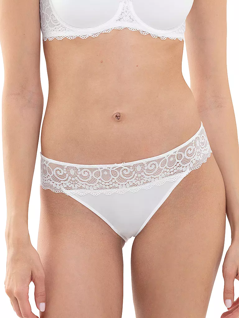 MEY | Mini slip AMOROUS bianco | Bianco