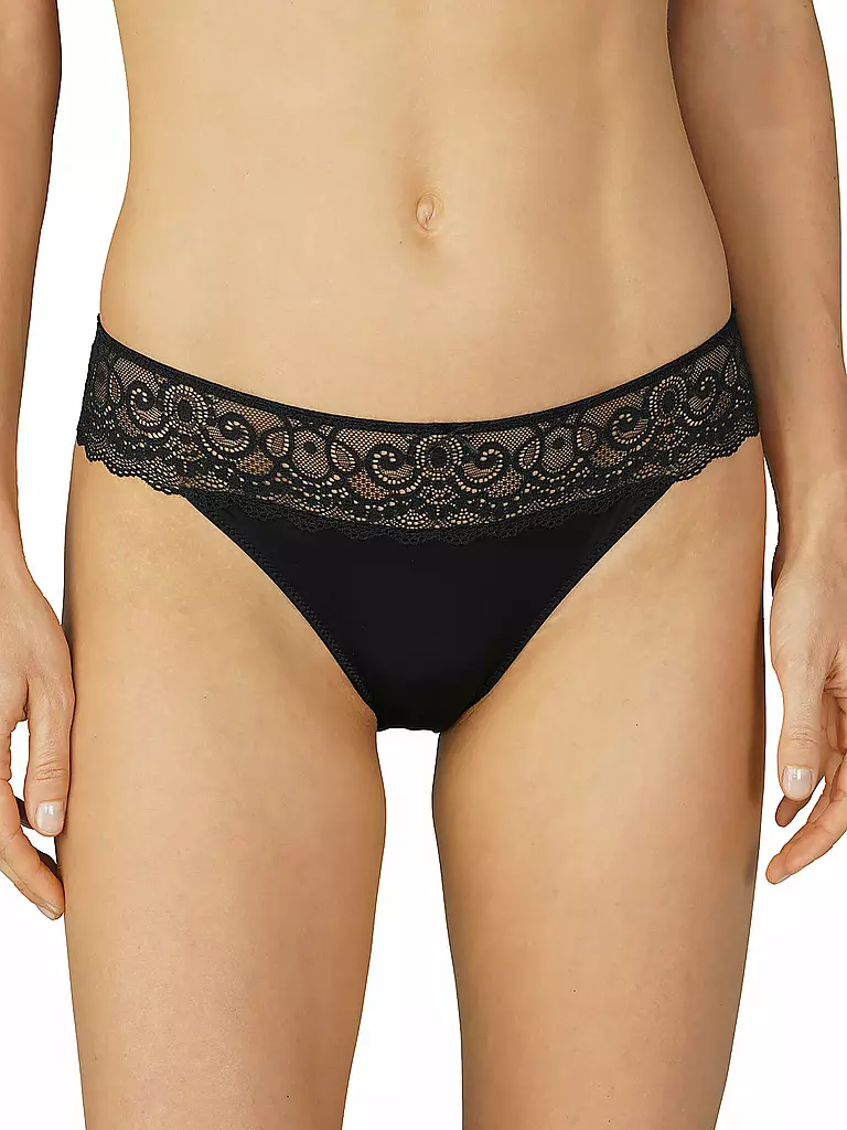 MEY | Mini slip AMOROUS nero | Nero