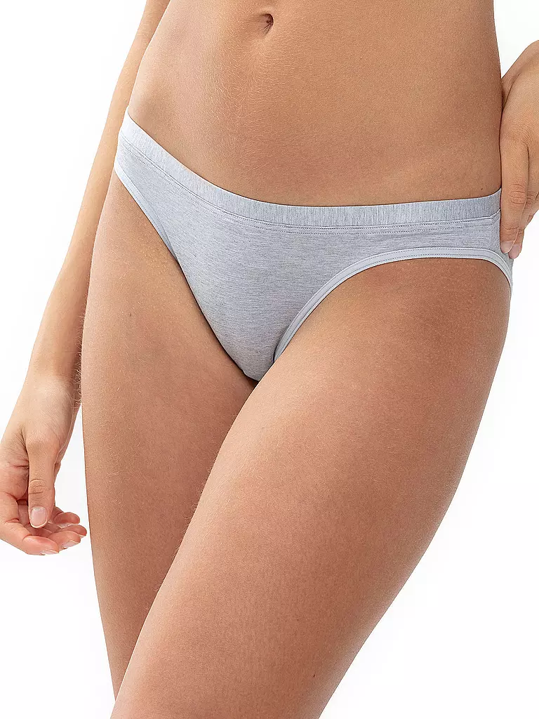 MEY | Mini slip MOOD grigio chiaro mélange | 