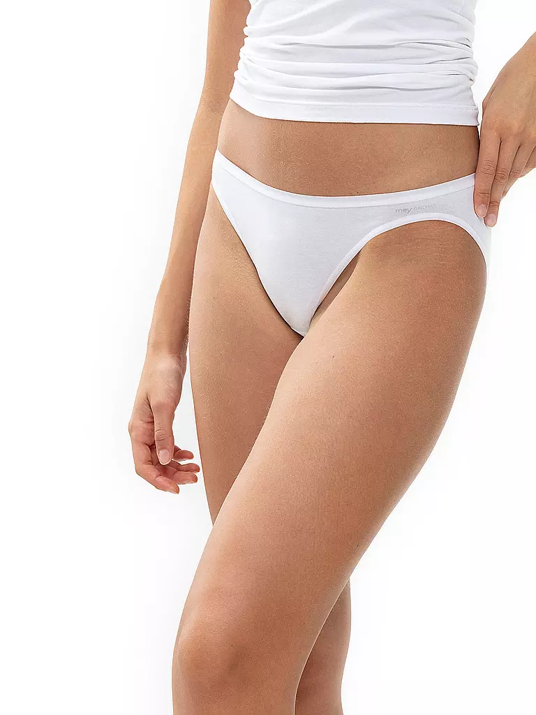 MEY | Mini-Slip SUPERFINE ORGANIC weiss | Bianco