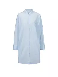 MEY | Nachthemd - Sleepshirt COTTON STRIPES | Blu chiaro