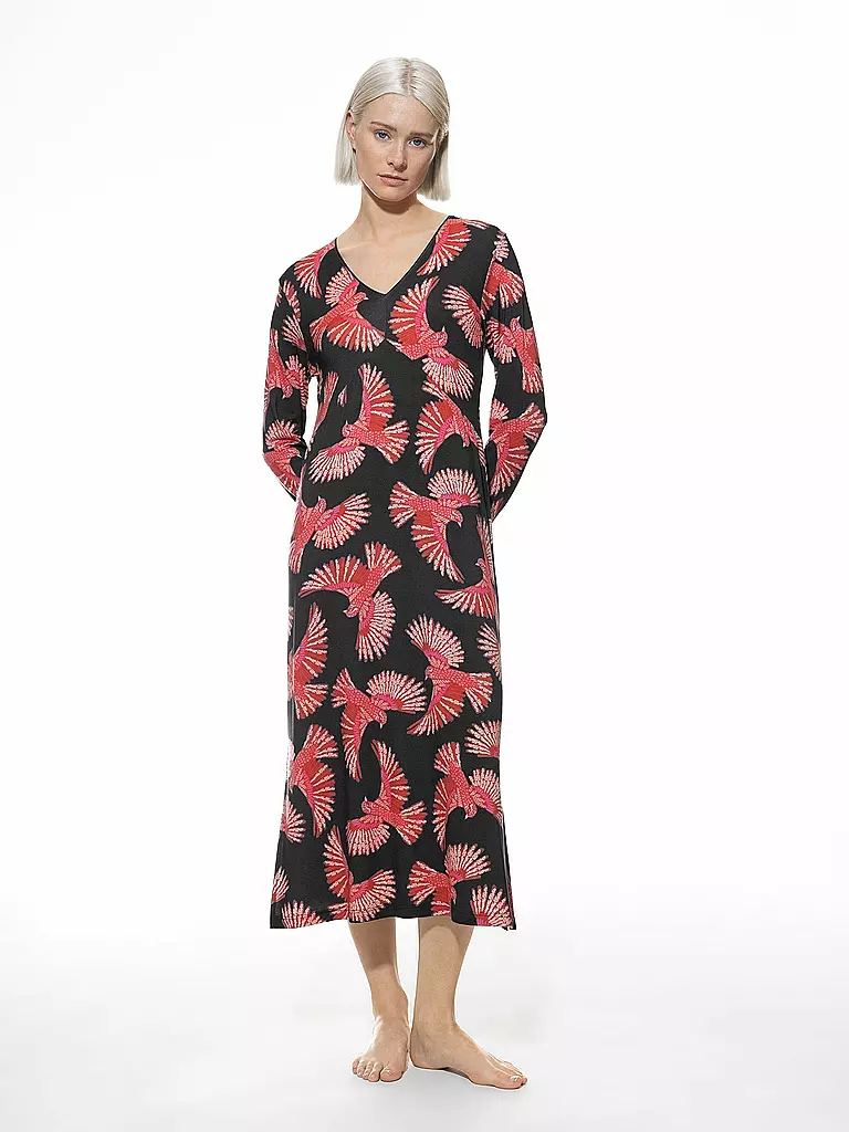 MEY | Nachthemd - Sleepshirt FLYING BIRD | Grigio