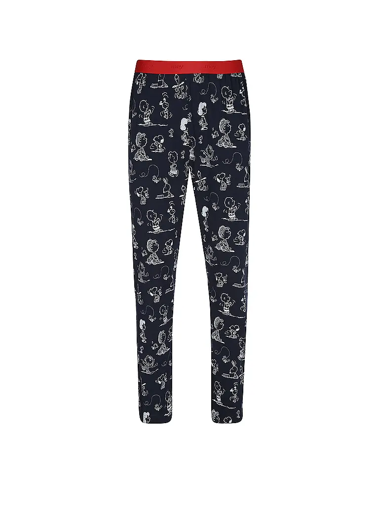 MEY | Nome prodotto: Pantaloni del pigiama mey x Peanuts | Blu
