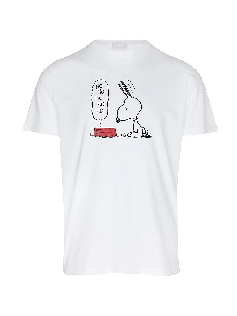 MEY | Nome prodotto: Pyjamashirt mey x Peanuts | Bianco