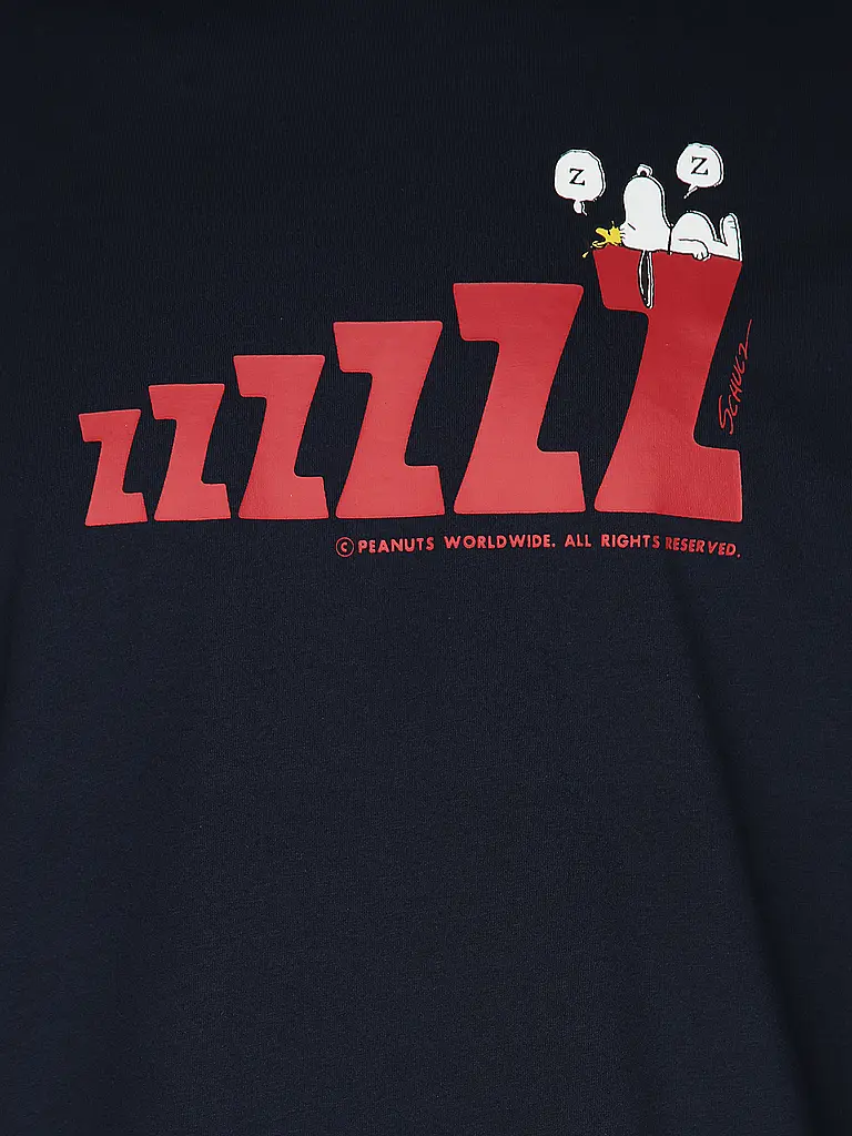 MEY | Nome prodotto: Pyjamashirt mey x Peanuts | Blu