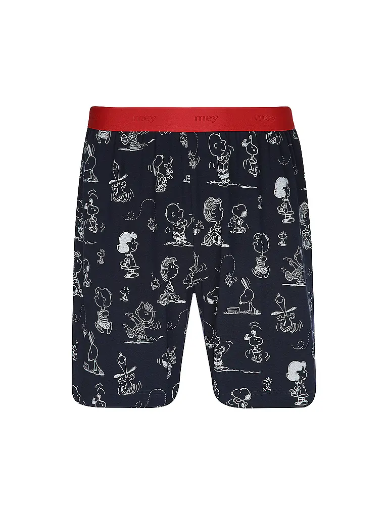 MEY | Pantaloncini da pigiama mey x Peanuts | Blu