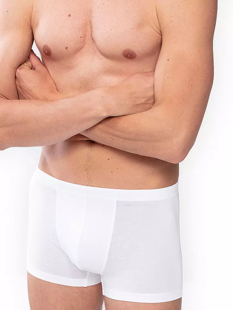 MEY | Pantaloni Casual in Cotone Bianco | 