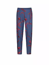 MEY | Pantaloni da pigiama 7/8 ROYAL GARDEN astral night | Blu