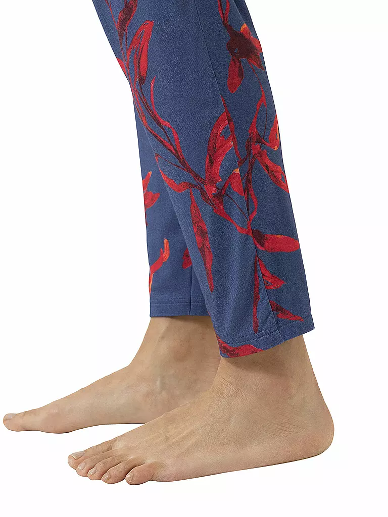MEY | Pantaloni da pigiama 7/8 ROYAL GARDEN astral night | 