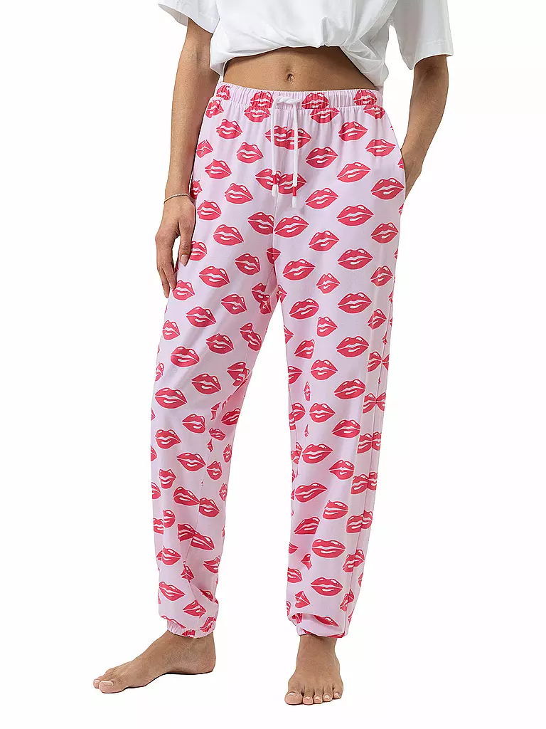 MEY | Pantaloni da pigiama 7/8 | Rosa