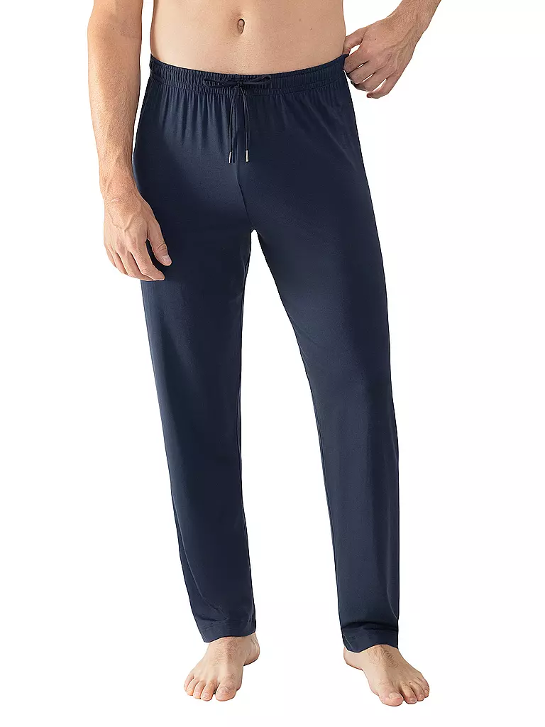 MEY | Pantaloni da pigiama JEFFERSON blu yacht | Blu scuro