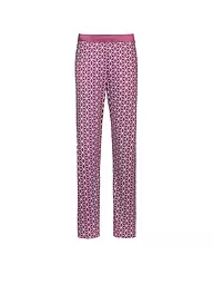 MEY | Pantaloni da pigiama MOSAIC | Rosso scuro