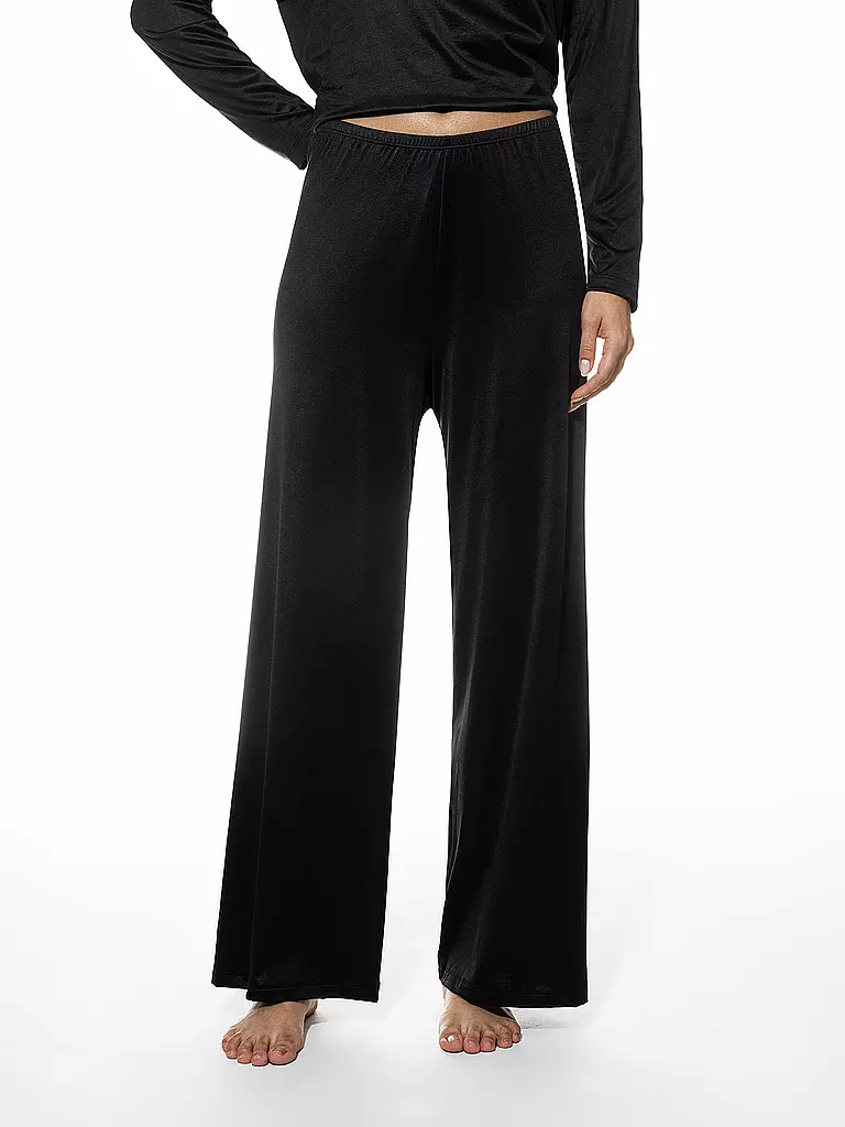 MEY | Pantaloni da pigiama NIGHT GLOW nero | Nero
