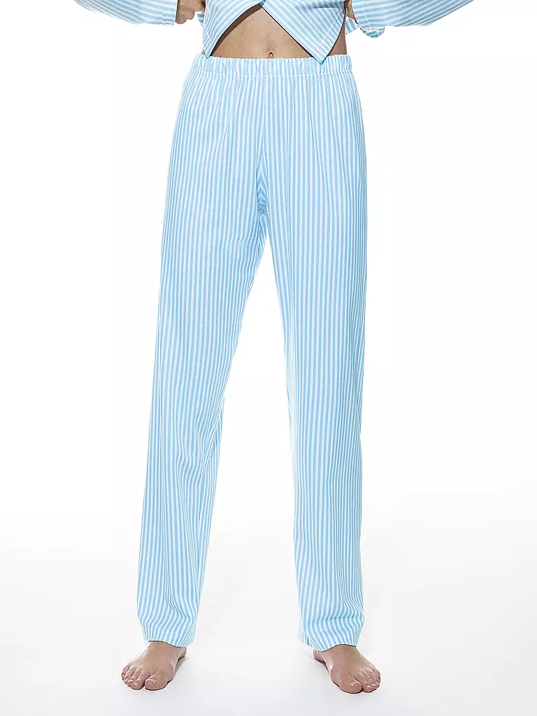 MEY | Pantaloni da pigiama | Blu chiaro